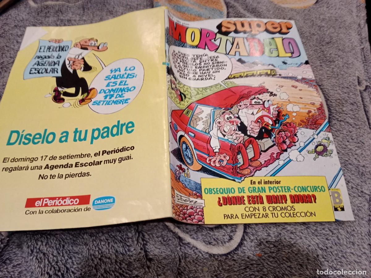 C&oacute;mics: SUPER MORTADELO N&ordm; 57 - EDICIONES B 1987 CON EL GRAN POSTER - Foto 2