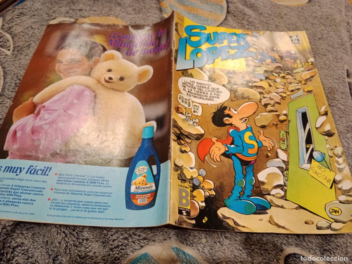 C&oacute;mics: SUPER LOPEZ N&ordm;7 EDICIONES B 1987 - Foto 1