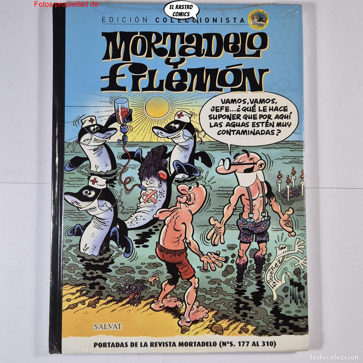 C&oacute;mics: Mortadelo y Filemon tomo n&ordm; 76, Edici&oacute;n coleccionista, portadas, Salvat, precintado