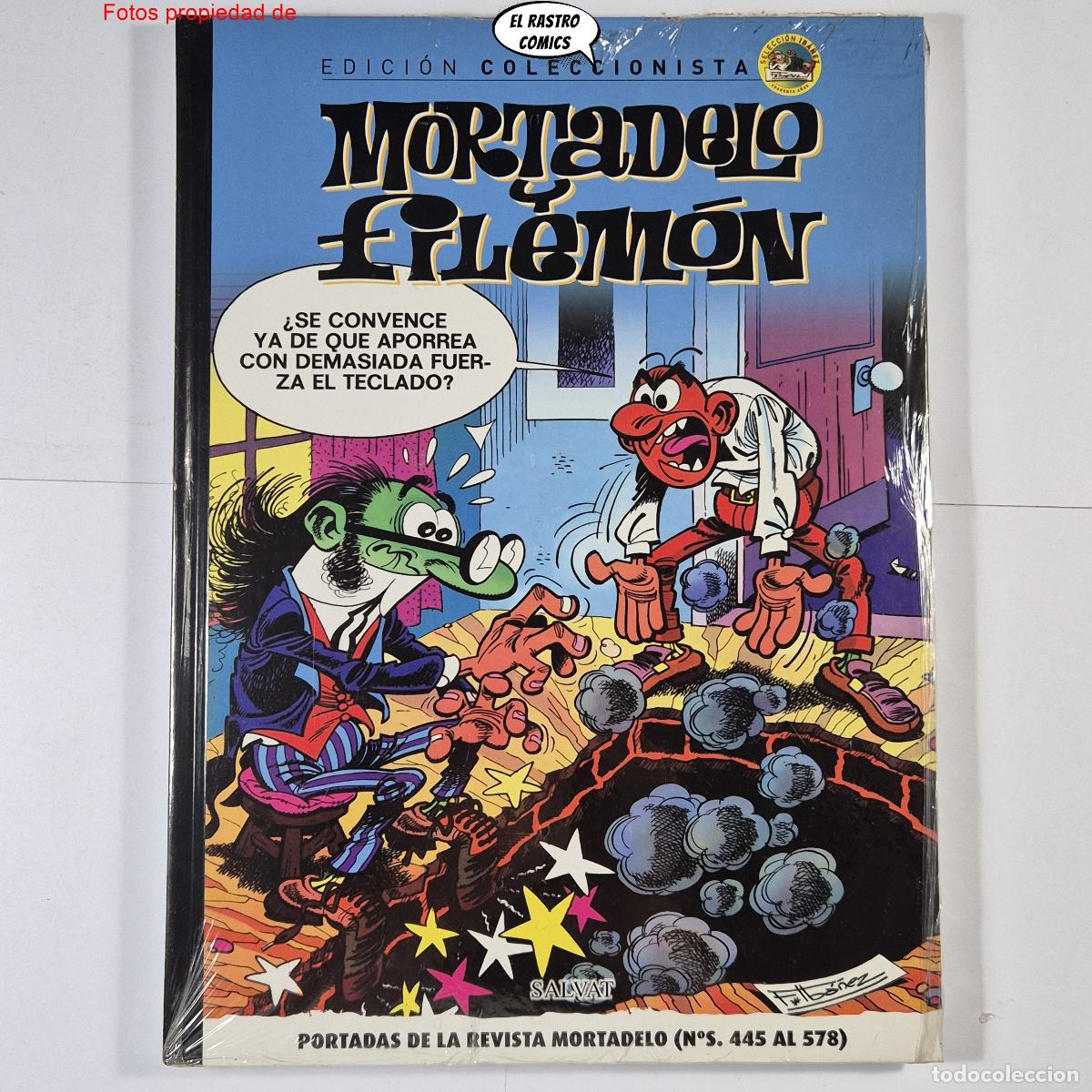 C&oacute;mics: Mortadelo y Filemon tomo n&ordm; 78, Edici&oacute;n coleccionista, portadas, Salvat, precintado