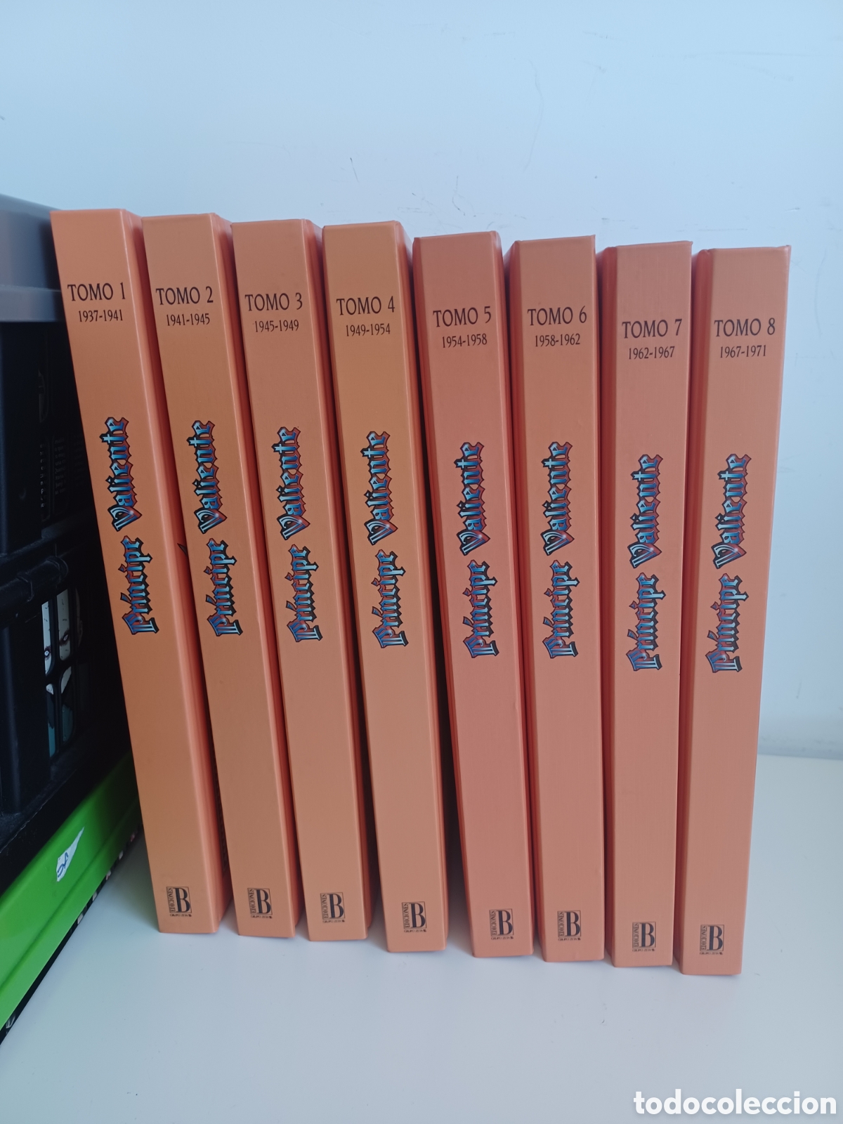 C&oacute;mics: Pr&iacute;ncipe Valiente (1937-1971). Edici&oacute;n hist&oacute;rica completa 8 tomos/ Harold R. Foster/ Ediciones B