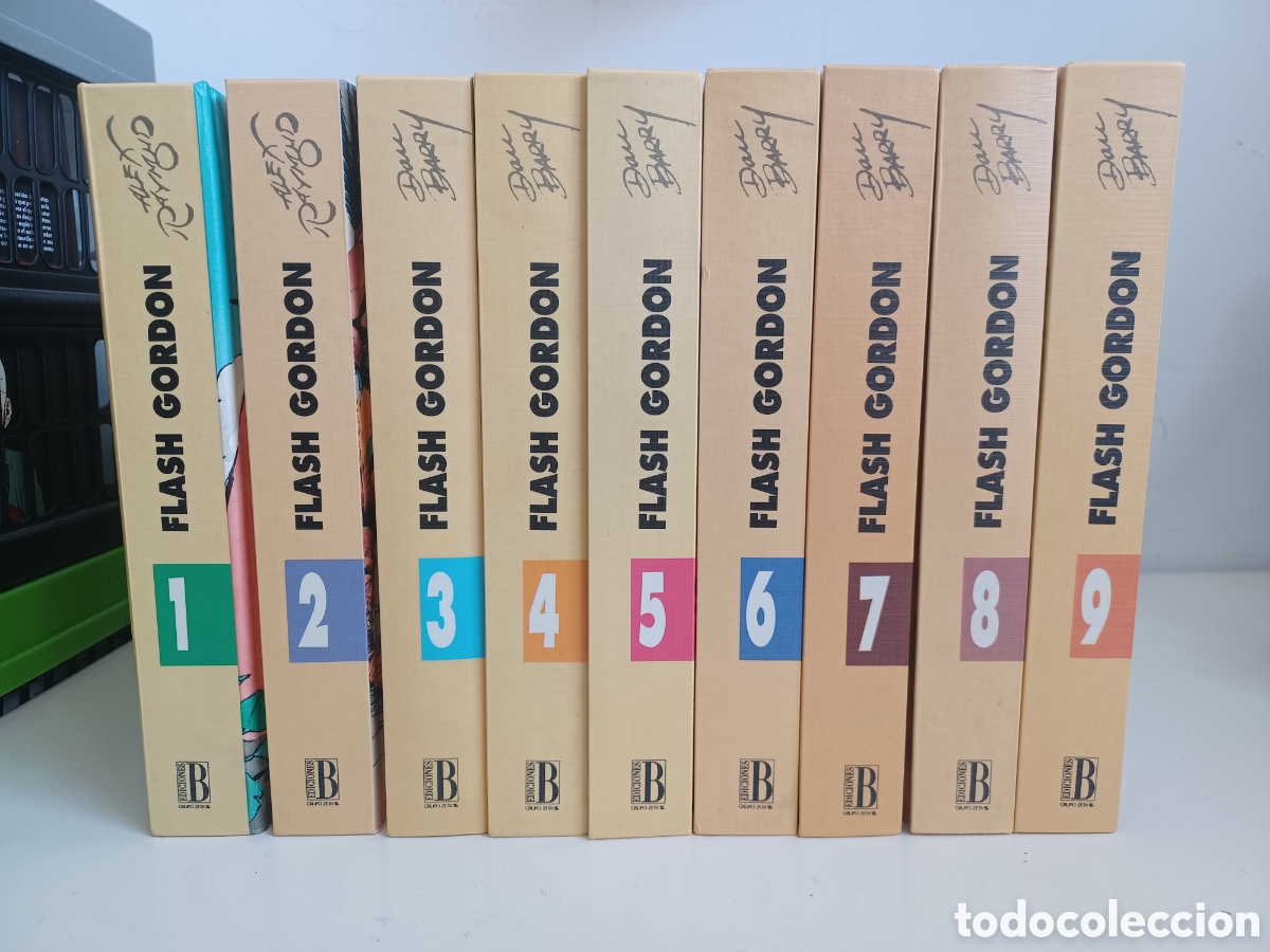 C&oacute;mics: Flash Gordon. Edici&oacute;n Hist&oacute;rica completa 9 tomos/ Ediciones B/ Excelente estado - Foto 1
