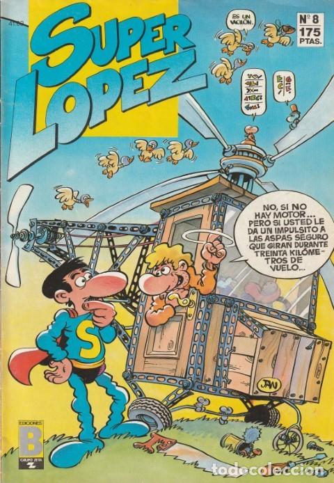 C&oacute;mics: SUPER LOPEZ N&ordm; 8 EDICIONES B - Foto 1