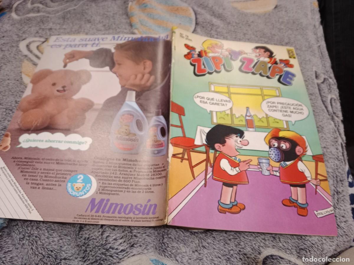C&oacute;mics: ZIPI Y ZAPE N&ordm; 78 - EDICIONES B 1988