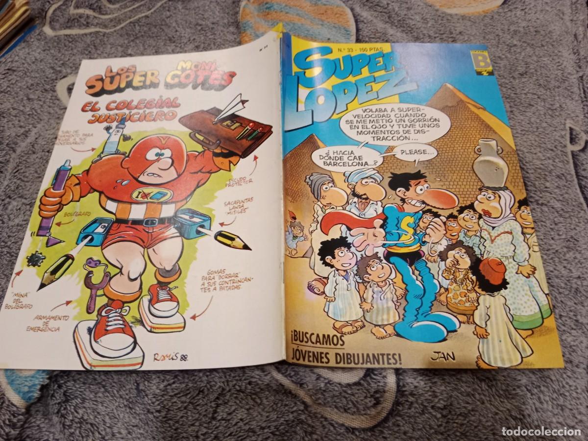 C&oacute;mics: SUPER LOPEZ N&ordm; 33- EDICIONES B 1988 - Foto 1