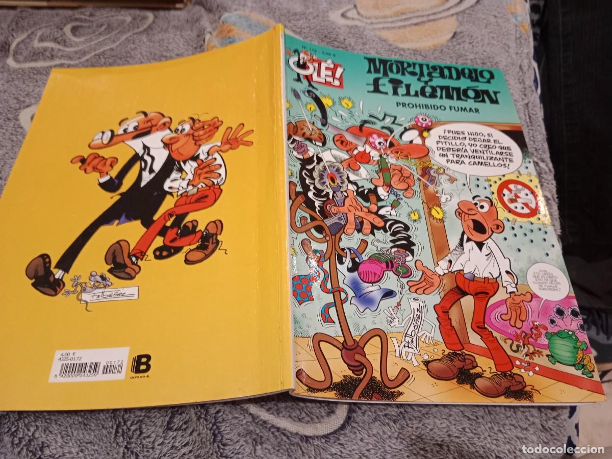 C&oacute;mics: OLE N&ordm;172 MORTADELO Y FILEMON PROHIBIDO FUMAR - EDICIONES B - Foto 1