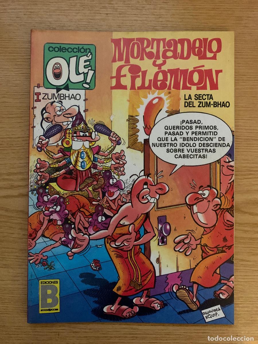 C&oacute;mics: Mortadelo y Filem&oacute;n n&ordm; 315 M.41: La Secta de Zum-Bhao - Colecci&oacute;n Ol&eacute; - Muy Buen Estado