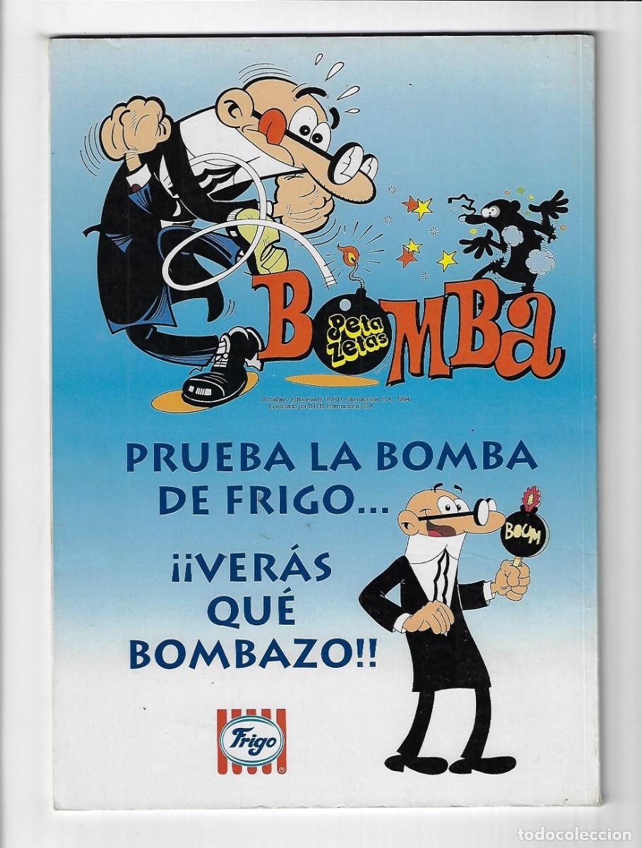 C&oacute;mics: Ediciones B. Colecci&oacute;n Ol&eacute;. Mortadelo y Filem&oacute;n. Con relieve. 110. Primera edici&oacute;n. - Foto 2