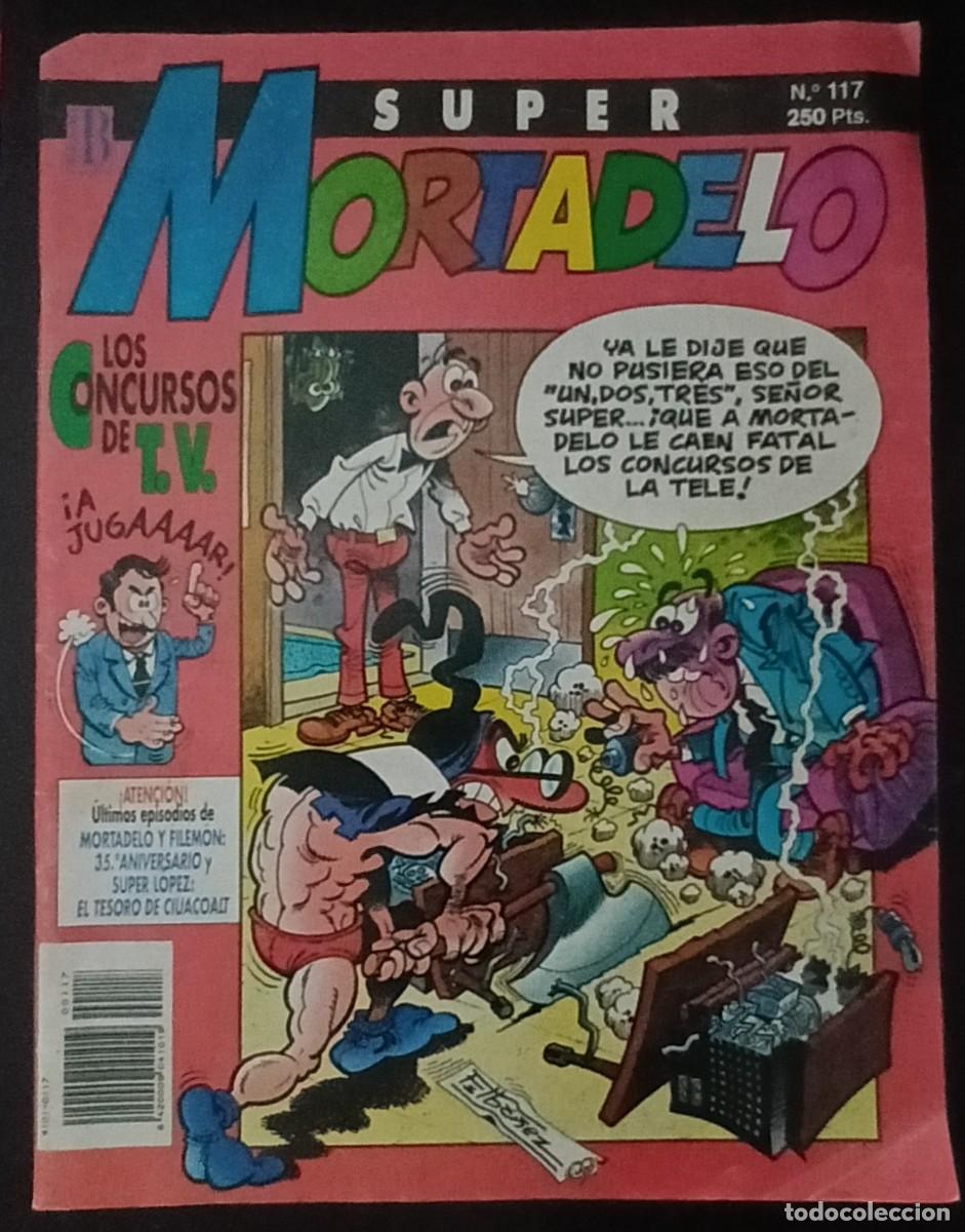 C&oacute;mics: SUPER MORTADELO-EDICIONES B- N&ordm; 117 -RAMIS-CERA-PEQUE&Ntilde;O SPIROU-1992-DIF&Iacute;CIL-CORRECTO-VEA-1633