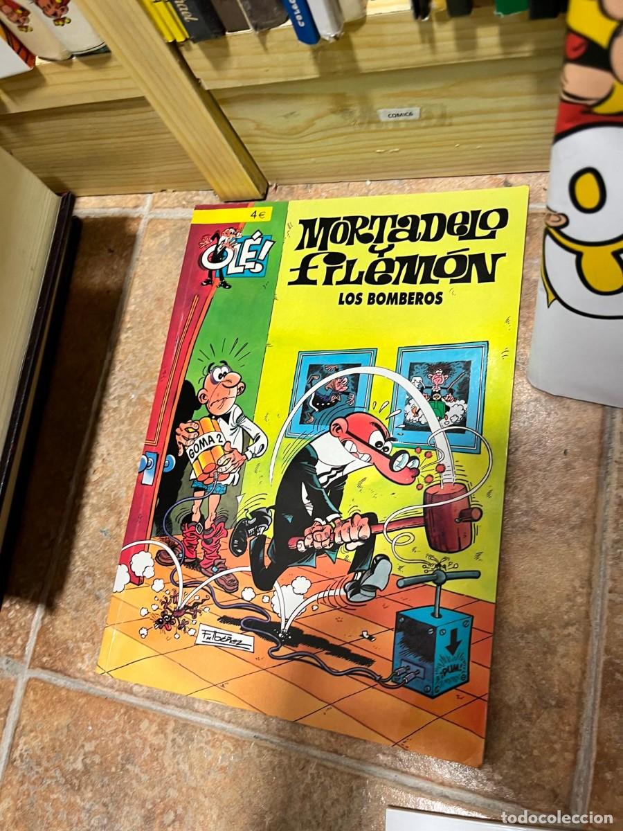 C&oacute;mics: COMIC6 Francisco Ib&aacute;&ntilde;ez Ediciones B Mortadelo y Filem&oacute;n: Los bomberos
