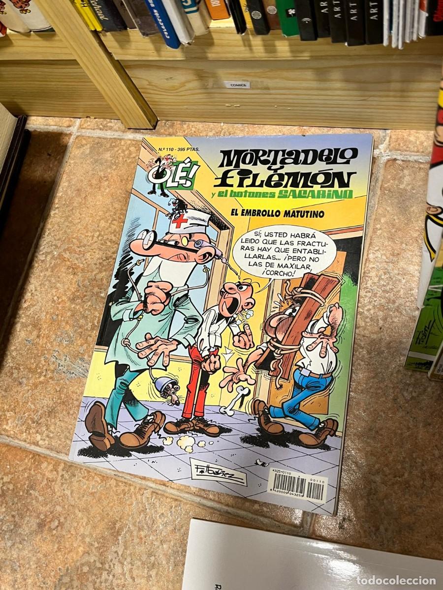 C&oacute;mics: COMIC6 Ib&aacute;&ntilde;ez Ediciones B Mortadelo y Filem&oacute;n y el botones Sacarino: El embrollo matutino ole 110