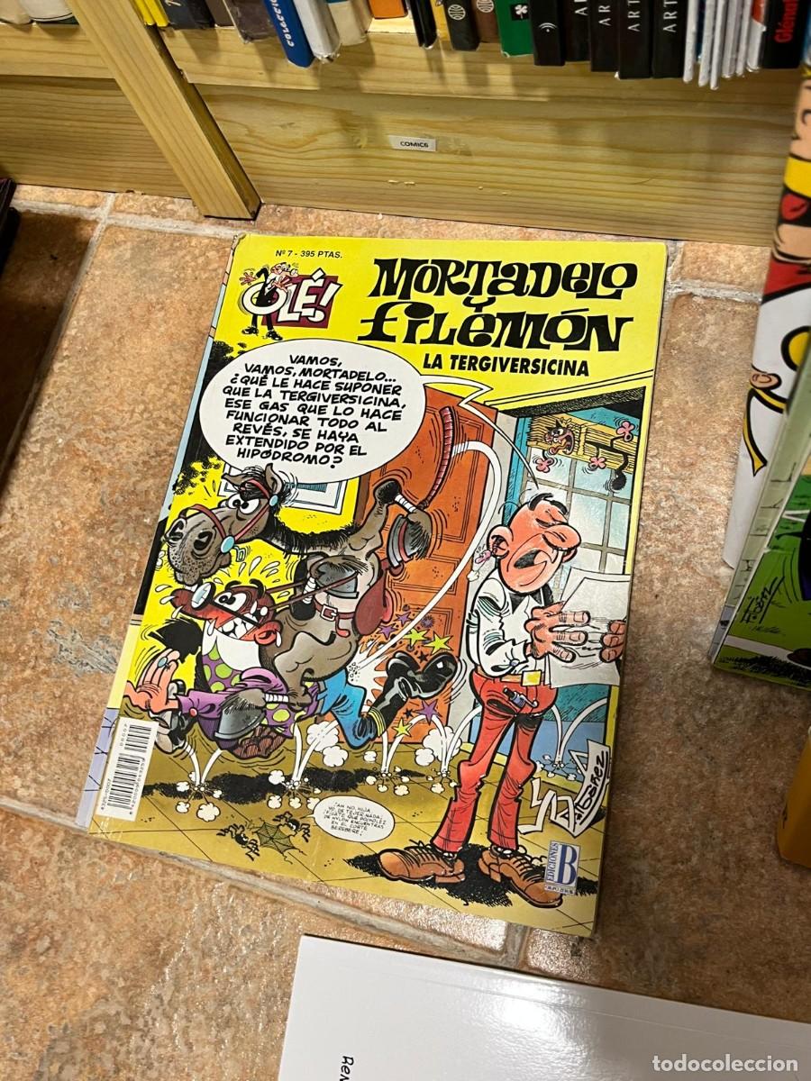 C&oacute;mics: COMIC6 Francisco Ib&aacute;&ntilde;ez Ediciones B Mortadelo y Filem&oacute;n: La tergiversicina (Ol&eacute; n&ordm; 7)