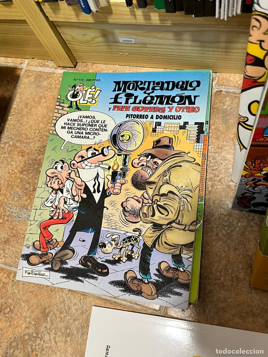 C&oacute;mics: COMIC6 Ib&aacute;&ntilde;ez Ediciones B Mortadelo y Filem&oacute;n y Pepe Gotera y Otilio: Pitorreo a domicilio Ol&eacute; 115