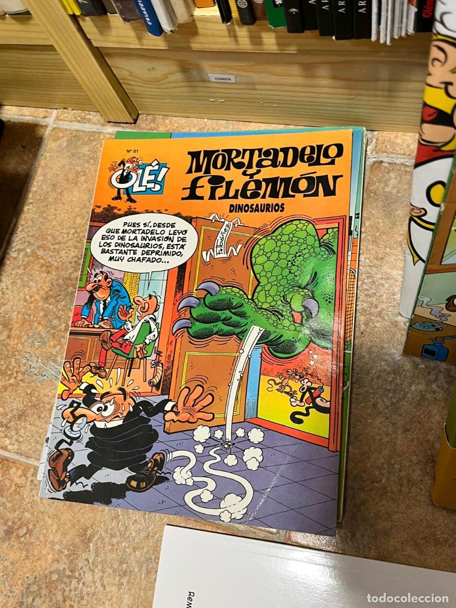C&oacute;mics: COMIC6 Francisco Ib&aacute;&ntilde;ez Ediciones B Mortadelo y Filem&oacute;n: Dinosaurios (Ol&eacute; n&ordm; 81) &mdash; []