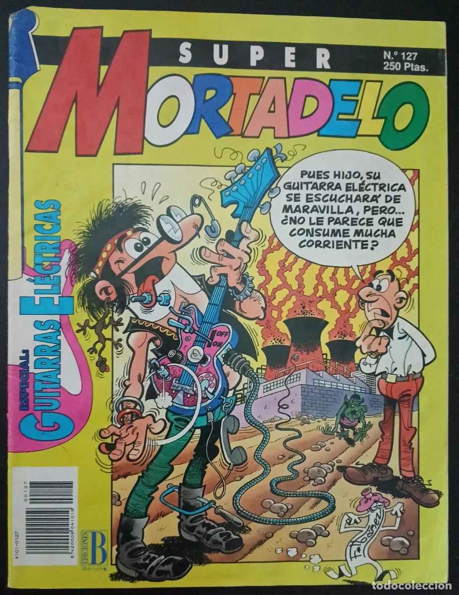 C&oacute;mics: SUPER MORTADELO-EDICIONES B- N&ordm; 127 -RAMIS-CERA-PEQUE&Ntilde;O SPIROU-1994-DIF&Iacute;CIL-CASI BUENO-VEA-1634
