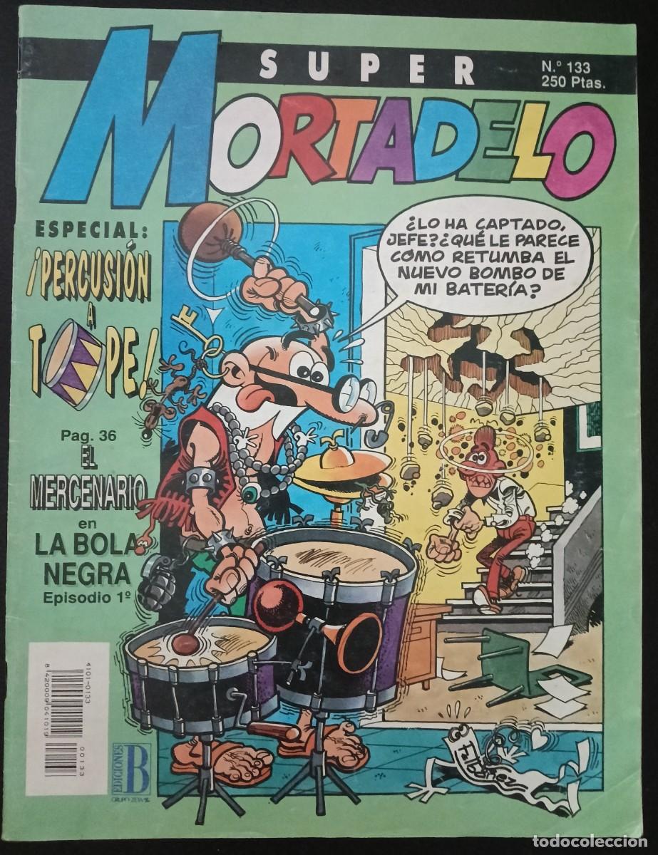 C&oacute;mics: SUPER MORTADELO-EDICIONES B- N&ordm; 133 -EL MERCENARIO-ID&Iacute;GORAS & PACHI-CERA-1993-DIF&Iacute;CIL-BUENO-VEA-1635