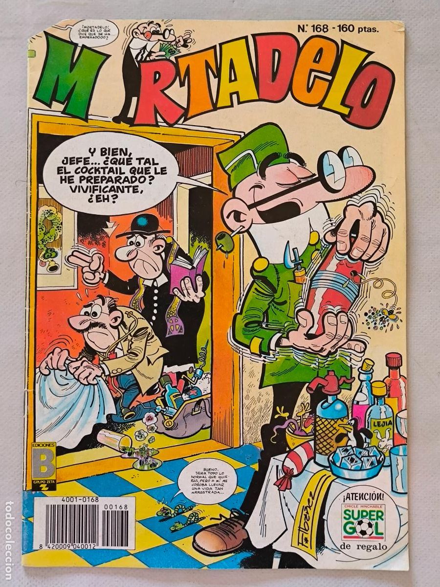 C&oacute;mics: MORTADELO N&ordm; 168 - EDICIONES B (D2)