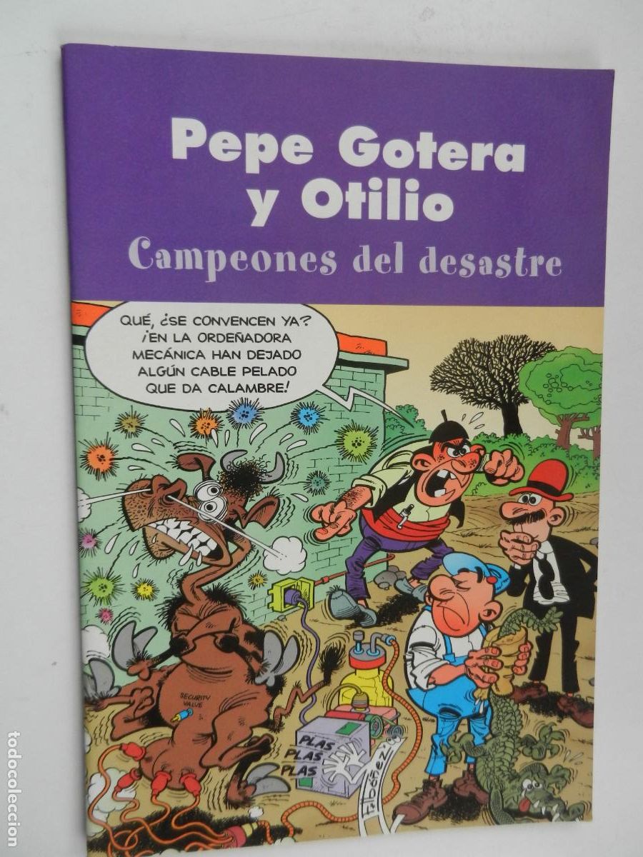 C&oacute;mics: PEPE GOTERA Y OTILIO - CAMPEONES DEL DESASTRE - IBA&Ntilde;EZ - EDC B - TAPA BLANDA -2003