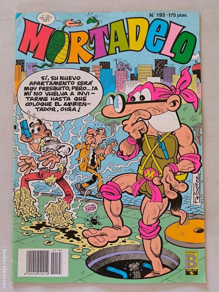 C&oacute;mics: MORTADELO N&ordm; 193 - EDICIONES B (D2)