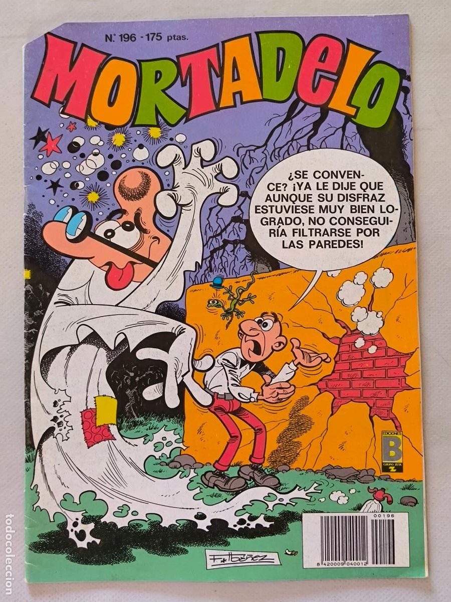 Comics : MORTADELO N&ordm; 196 - EDICIONES B (D2)