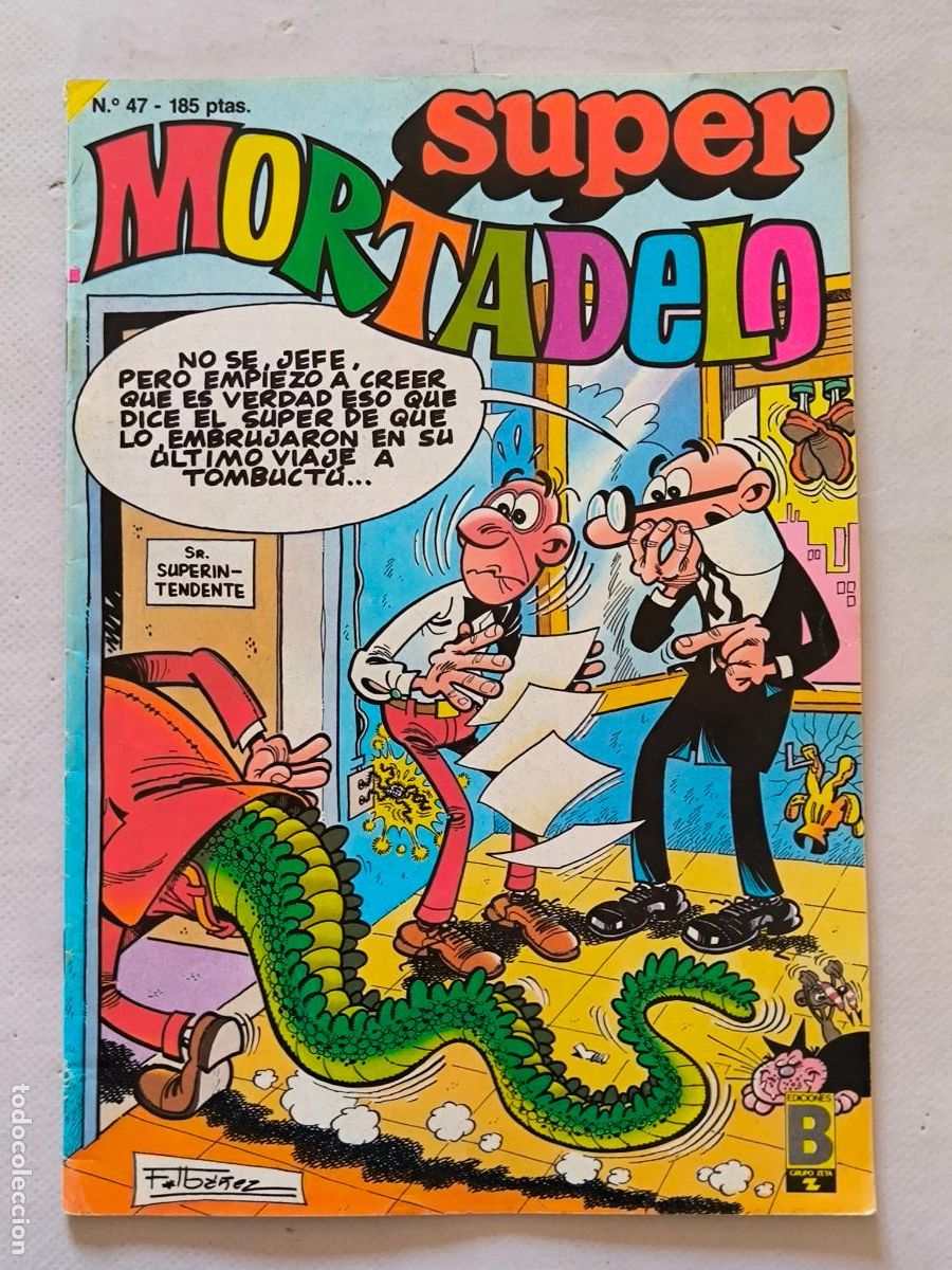 C&oacute;mics: SUPER MORTADELO N&ordm; 47 - EDICIONES B (FV)
