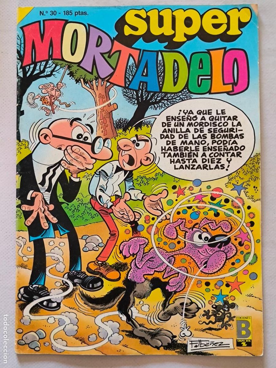 C&oacute;mics: SUPER MORTADELO N&ordm; 30 - EDICIONES B (FV) - Foto 1