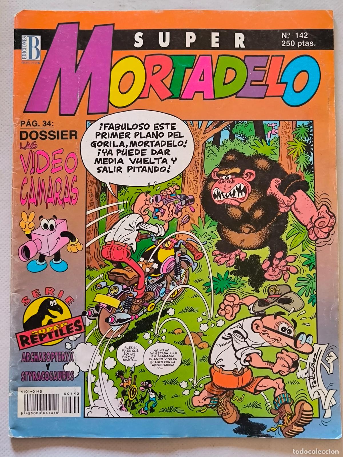 C&oacute;mics: SUPER MORTADELO N&ordm; 142 - EDICIONES B (AK) - Foto 1