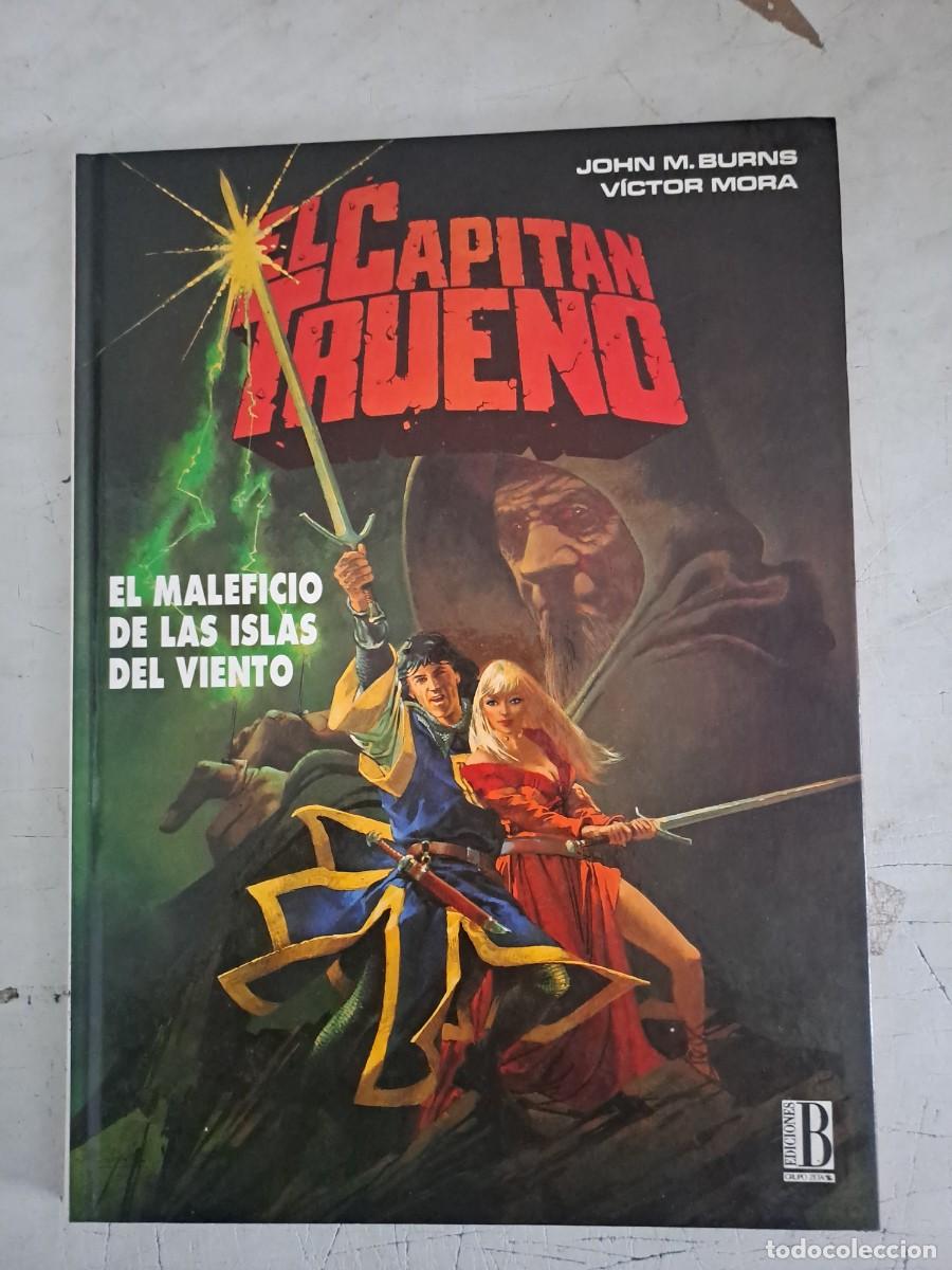 C&oacute;mics: El capit&aacute;n trueno 2, el maleficio de las islas del viento, ediciones B en perfecto estado Bolsa DA