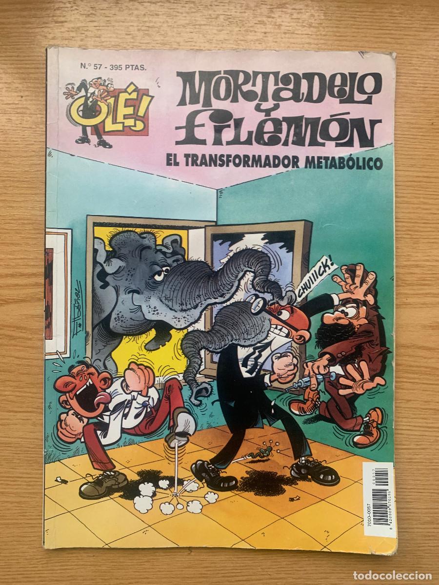 C&oacute;mics: Mortadelo y Filem&oacute;n n&ordm; 57: El Transformador Metab&oacute;lico - Colecci&oacute;n Ol&eacute;