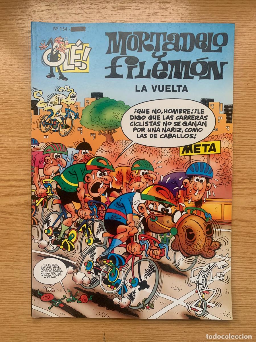 C&oacute;mics: Mortadelo y Filem&oacute;n n&ordm; 154: La Vuelta - Colecci&oacute;n Ol&eacute; - Muy Buen Estado