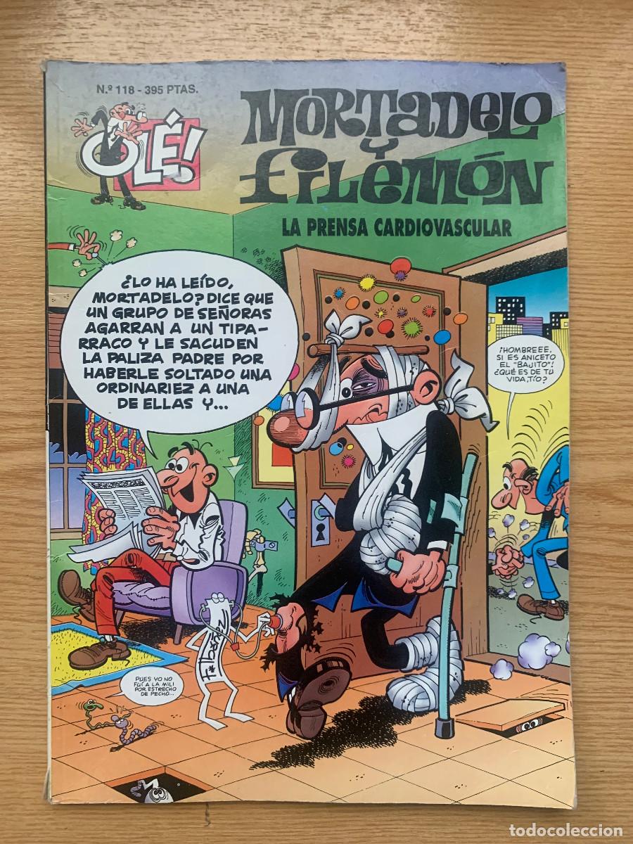 C&oacute;mics: Mortadelo y Filem&oacute;n n&ordm; 118: La Prensa Cardiovascular - Colecci&oacute;n Ol&eacute;