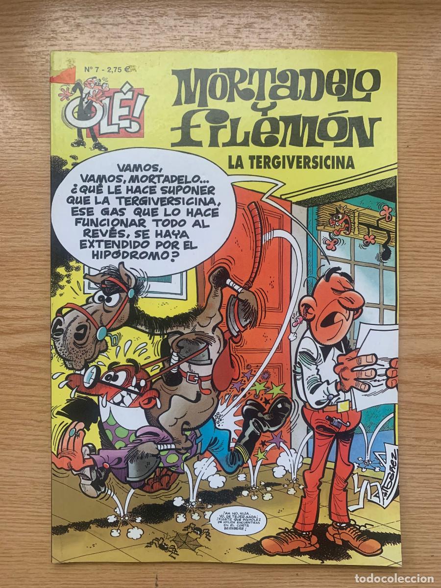 C&oacute;mics: Mortadelo y Filem&oacute;n n&ordm; 7: La Tergiversicina - Colecci&oacute;n Ol&eacute; - Buen Estado