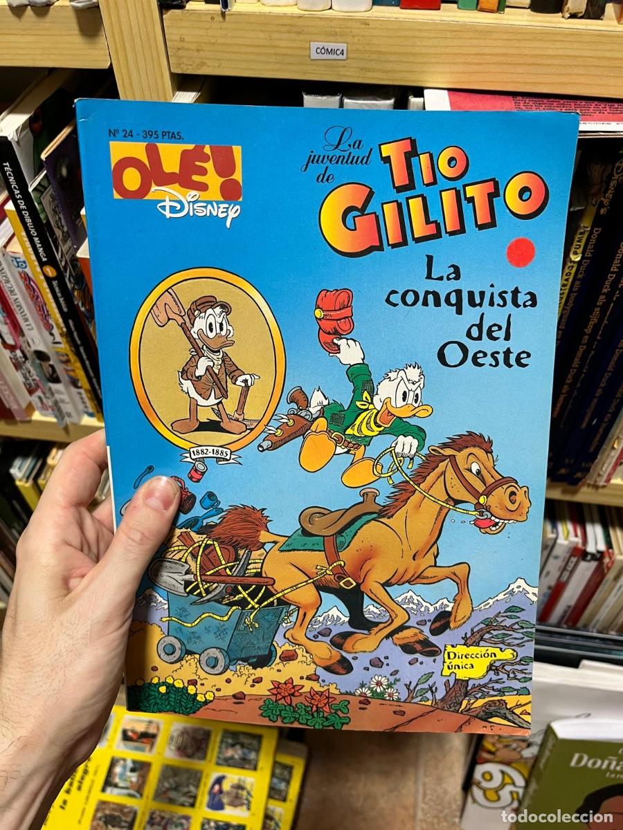 C&oacute;mics: C&Oacute;MIC4 Ol&eacute;! Disney n&ordm; 24: La juventud de T&iacute;o Gilito. La conquista del Oeste, Walt Disney, Ediciones