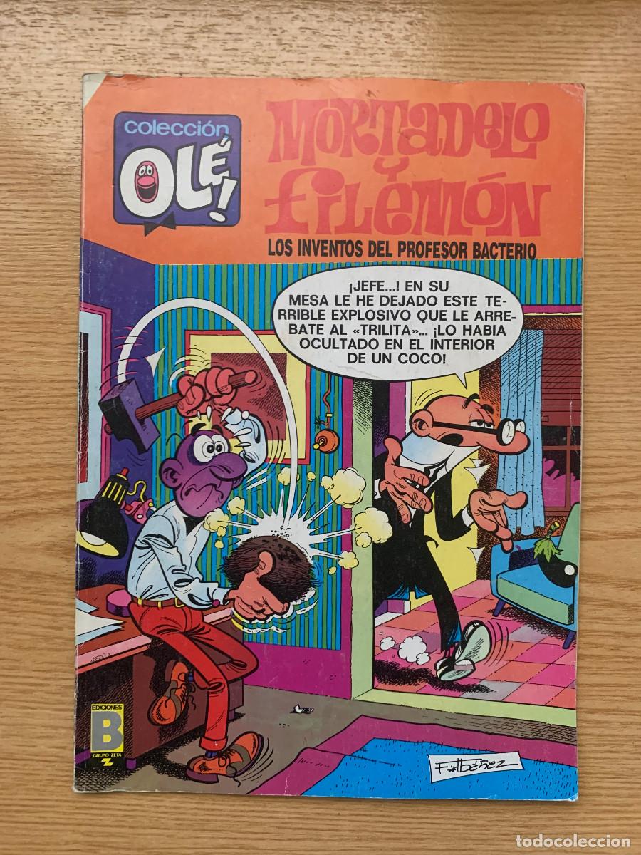 C&oacute;mics: Mortadelo y Filem&oacute;n n&ordm; 98 M. 64: Los Inventos del Profesor Bacterio - D3 Muy Buen Estado