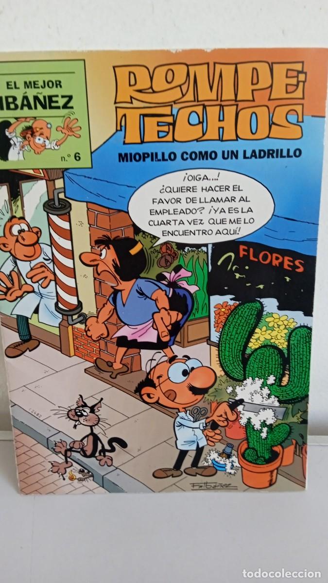 C&oacute;mics: EL MEJOR IBA&Ntilde;EZ n&ordm; 6 Rompe-Techos Miopillo como un ladrillo