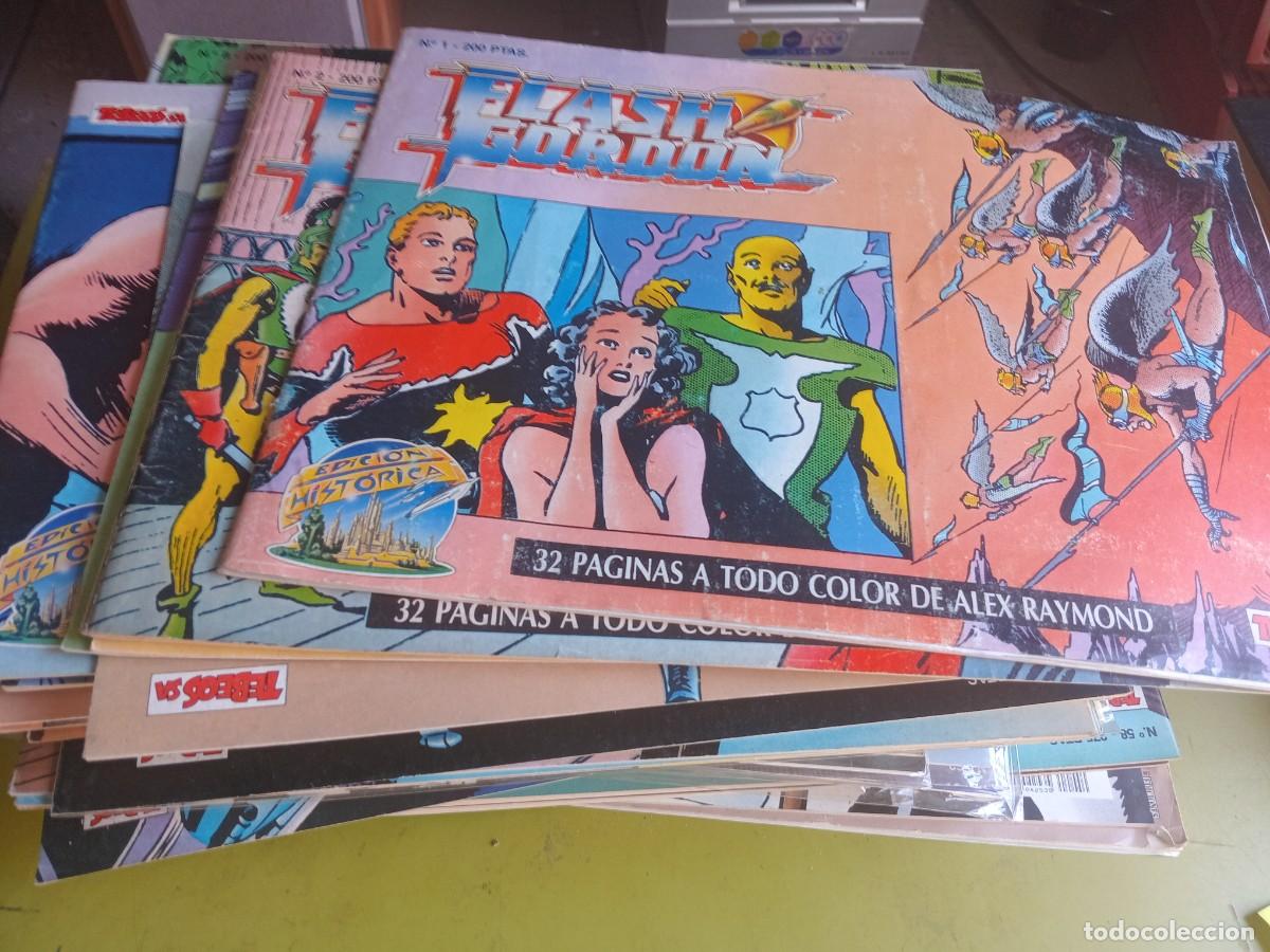 C&oacute;mics: FLASH GORDON - COMPLETA - 67 COMICS - EDICION HISTORICA - ED. B - 1988 - Foto 1
