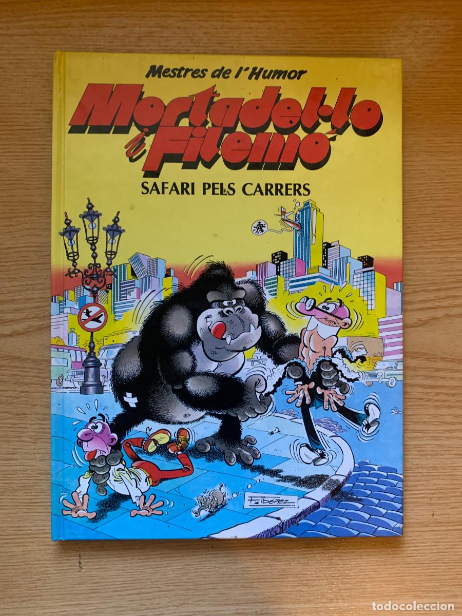 C&oacute;mics: MESTRES DE L&acute;HUMOR N&ordm; 26 - MORTADEL LO I FILEMO - SAFARI PELS CARRERS - CATALA - D2 Buen Estado