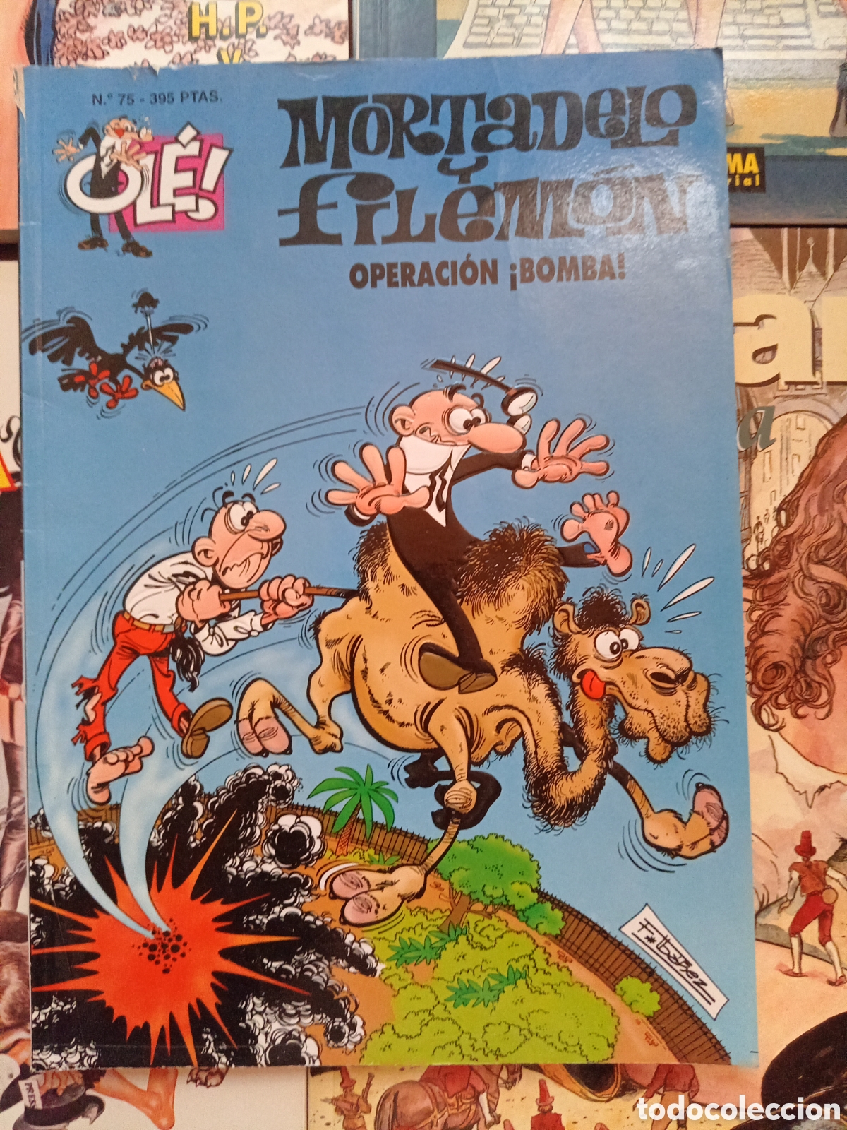 C&oacute;mics: Colecci&oacute;n Ol&eacute; Mortadelo y Filem&oacute;n 75 cj106