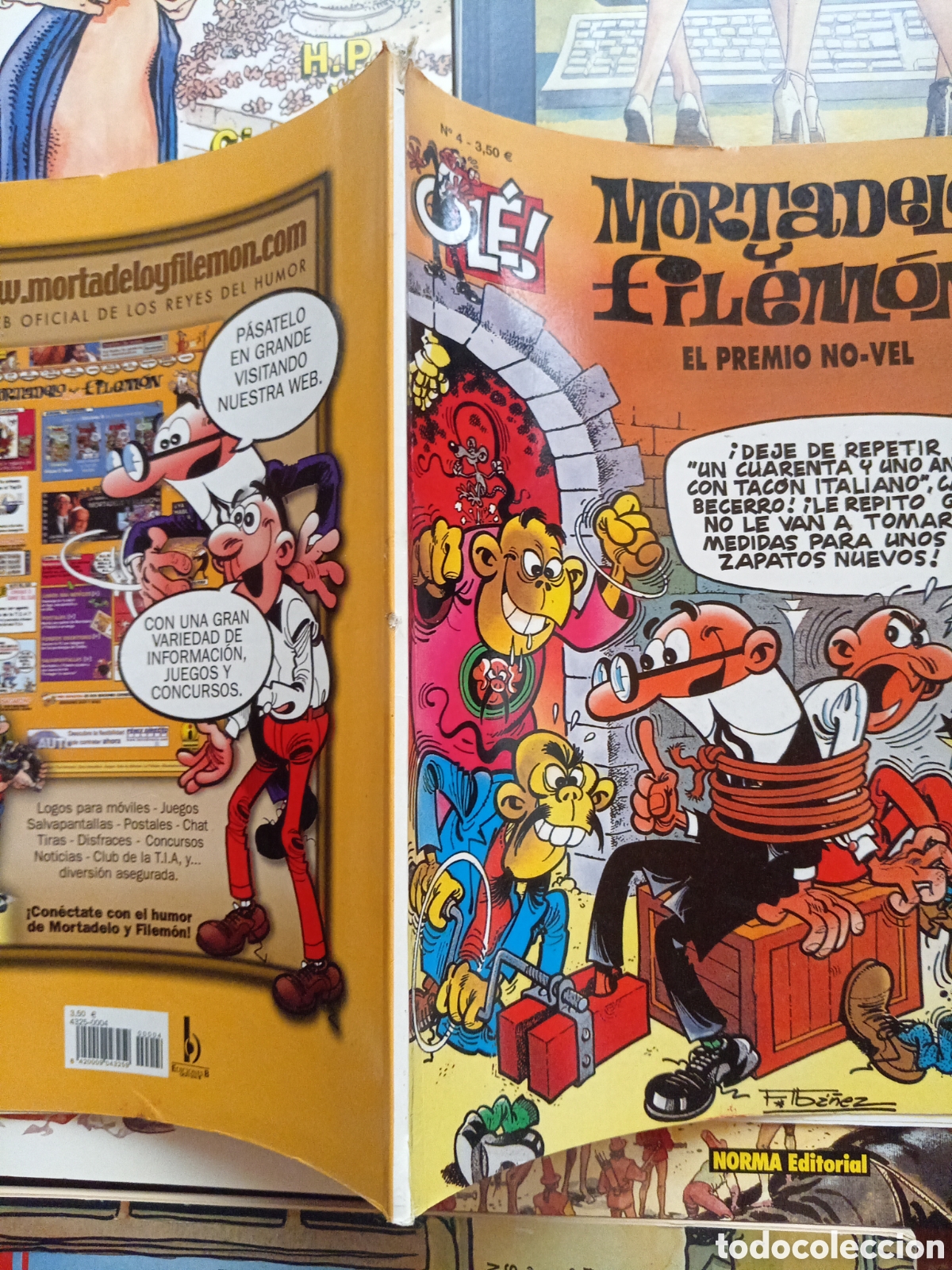 C&oacute;mics: Colecci&oacute;n Ol&eacute; Mortadelo y Filem&oacute;n 4 cj106 - Foto 3