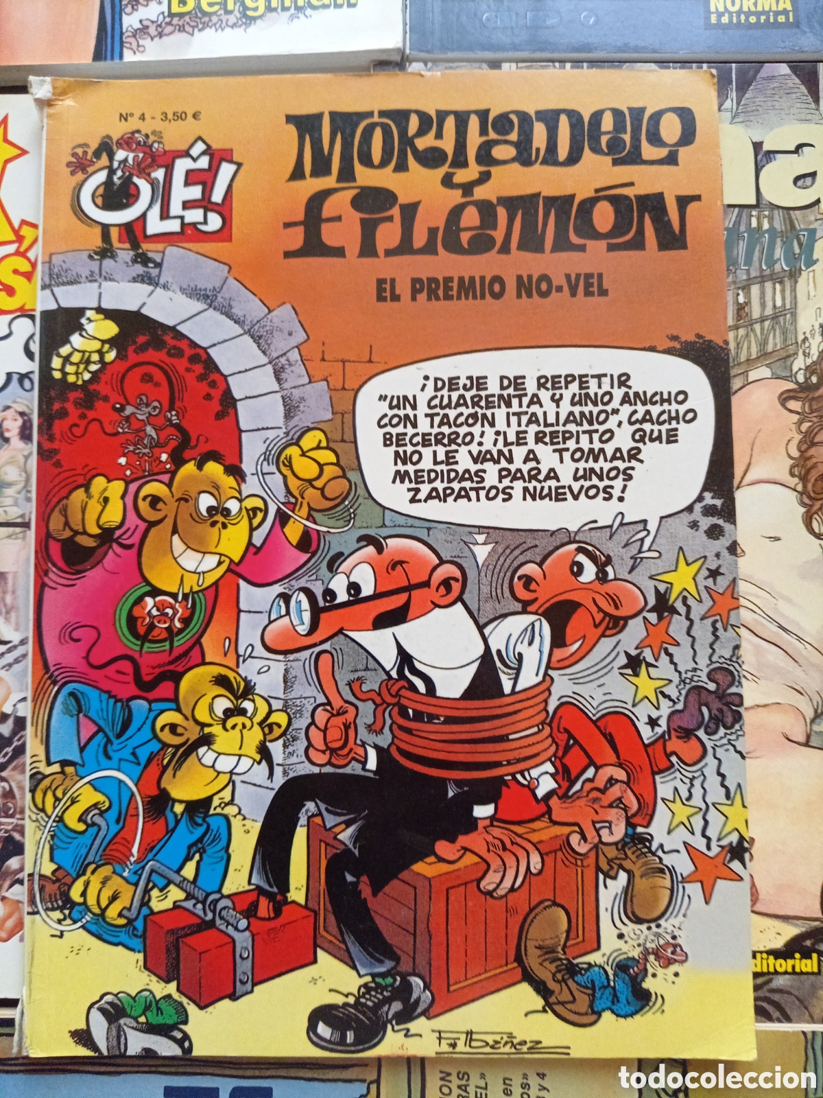 C&oacute;mics: Colecci&oacute;n Ol&eacute; Mortadelo y Filem&oacute;n 4 cj106 - Foto 1
