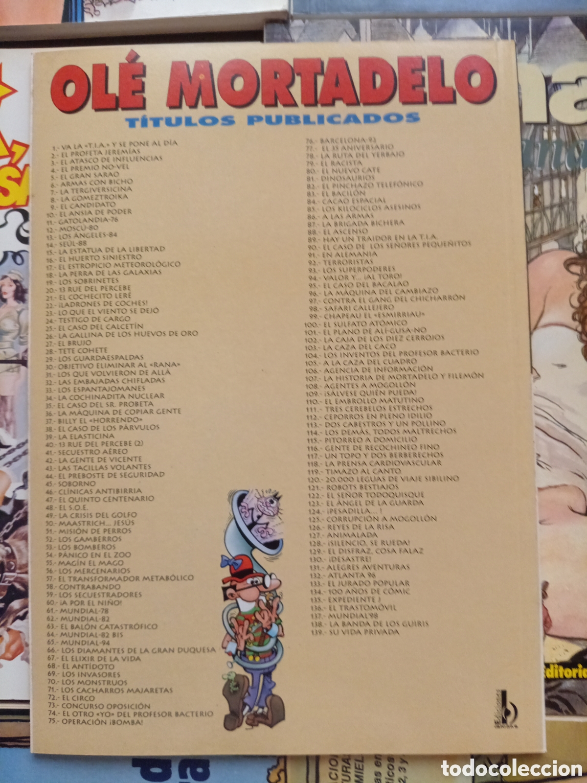 C&oacute;mics: Colecci&oacute;n Ol&eacute; Mortadelo y Filem&oacute;n 110 cj106 - Foto 2