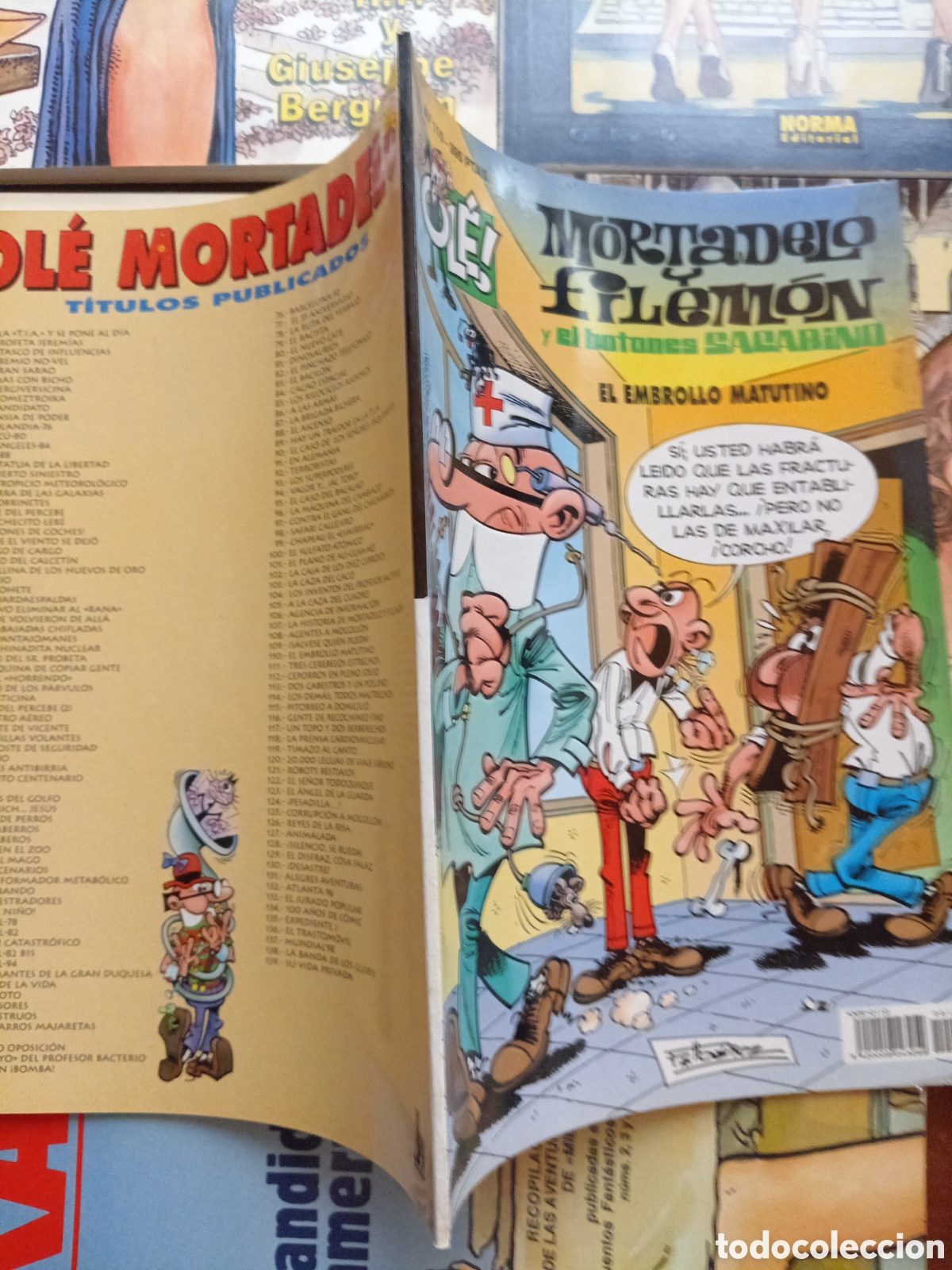 C&oacute;mics: Colecci&oacute;n Ol&eacute; Mortadelo y Filem&oacute;n 110 cj106 - Foto 3