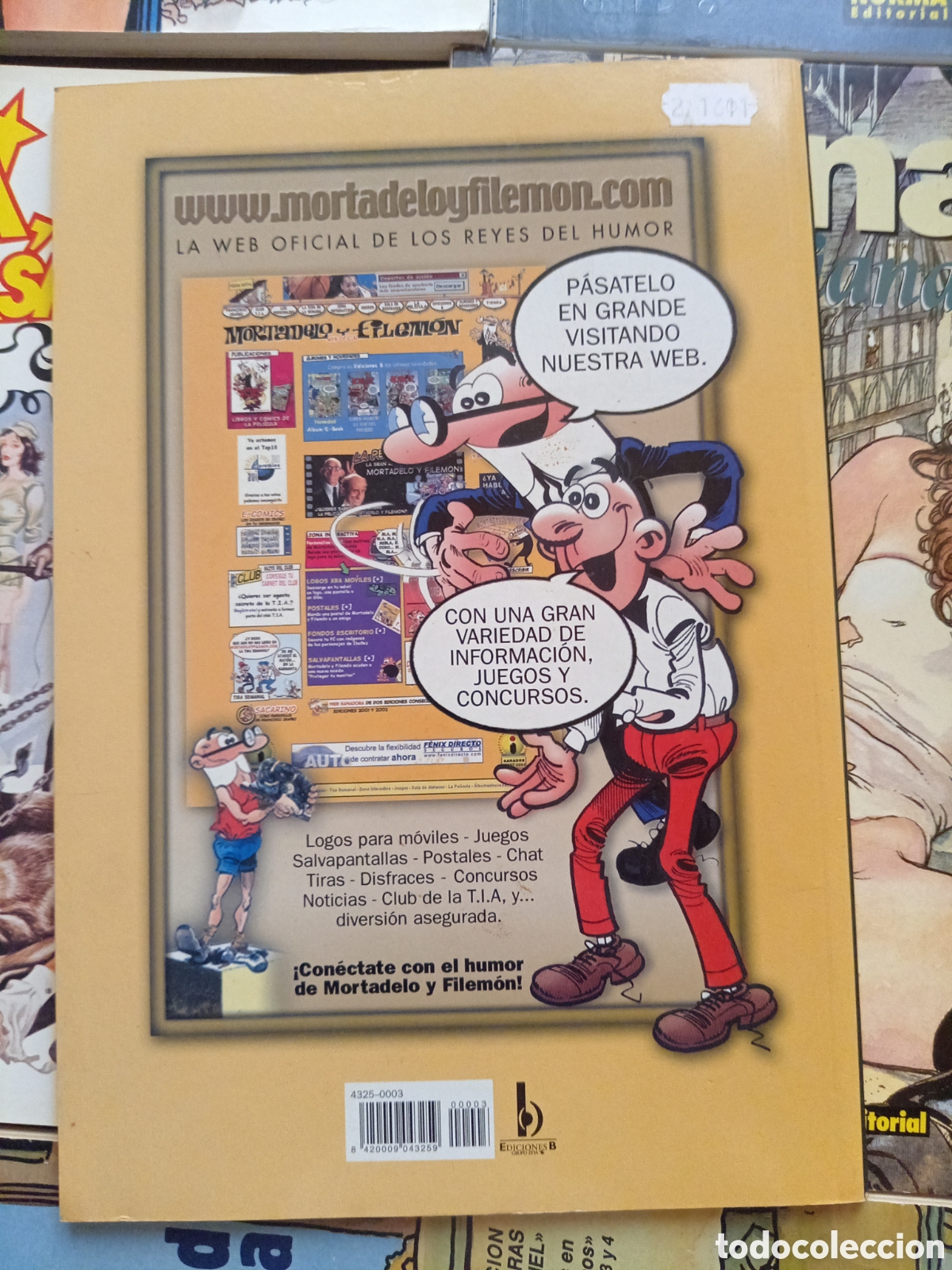 C&oacute;mics: Colecci&oacute;n Ol&eacute; Mortadelo y Filem&oacute;n 3 cj106 - Foto 2