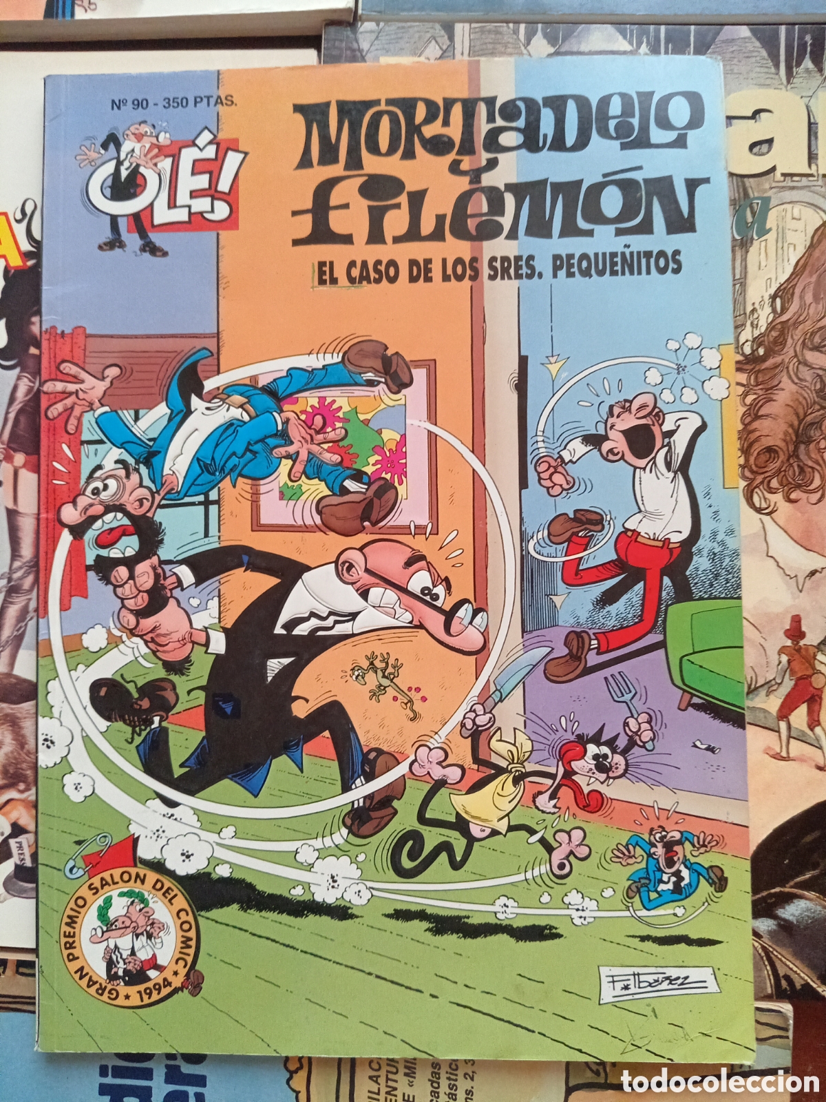 C&oacute;mics: Colecci&oacute;n Ol&eacute; Mortadelo y Filem&oacute;n 90 cj106