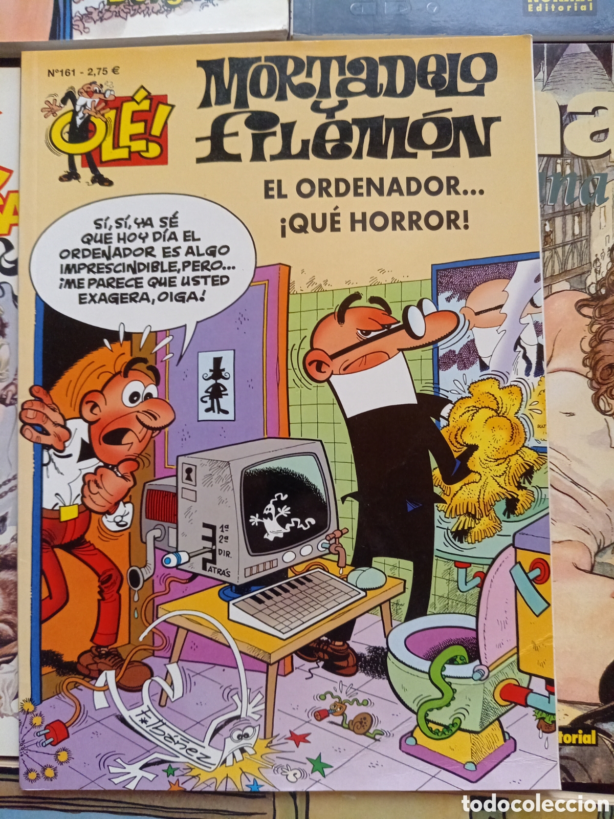C&oacute;mics: Colecci&oacute;n Ol&eacute; Mortadelo y Filem&oacute;n 161 cj106 - Foto 1