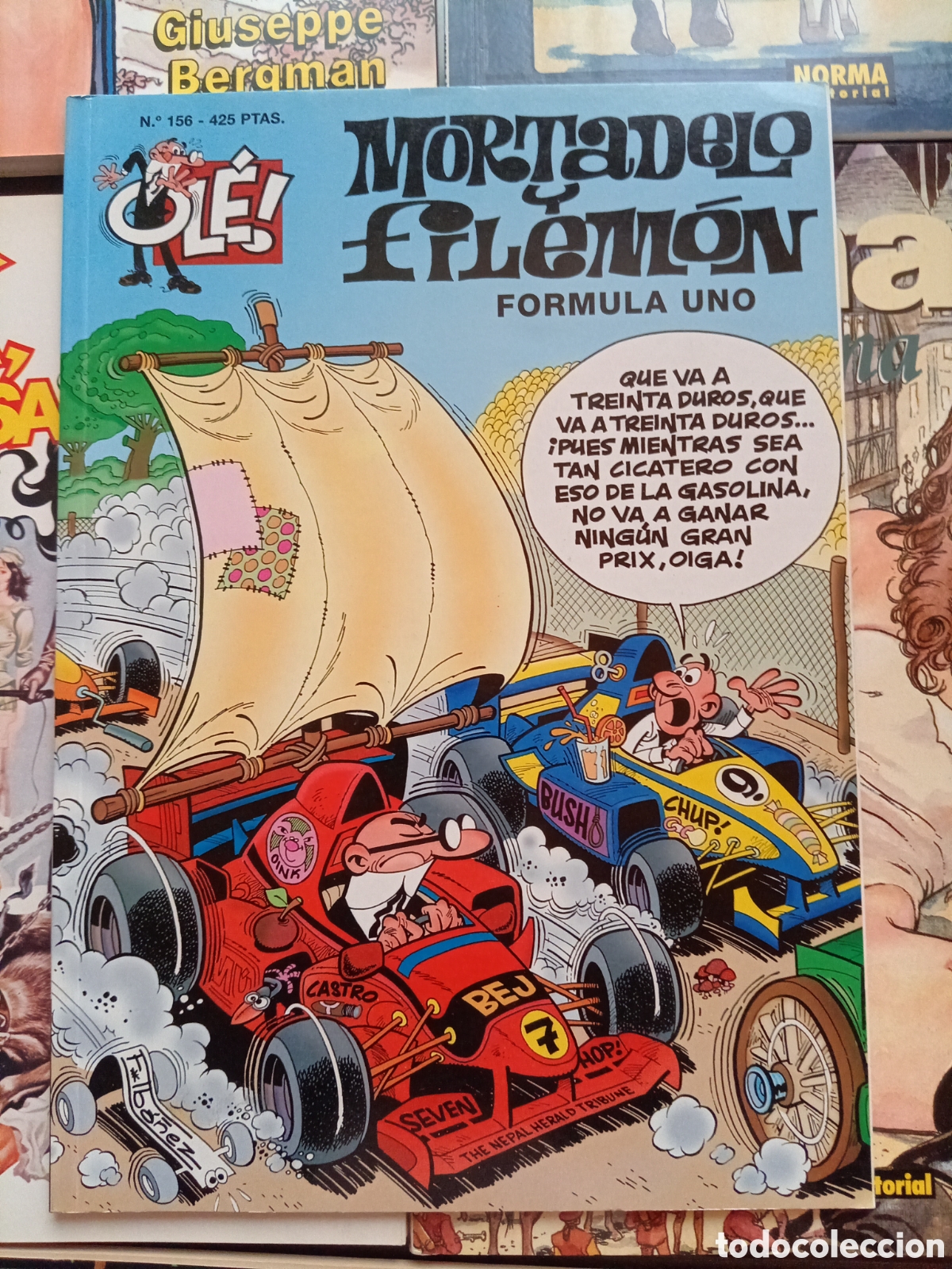 C&oacute;mics: Colecci&oacute;n Ol&eacute; Mortadelo y Filem&oacute;n 156 cj106