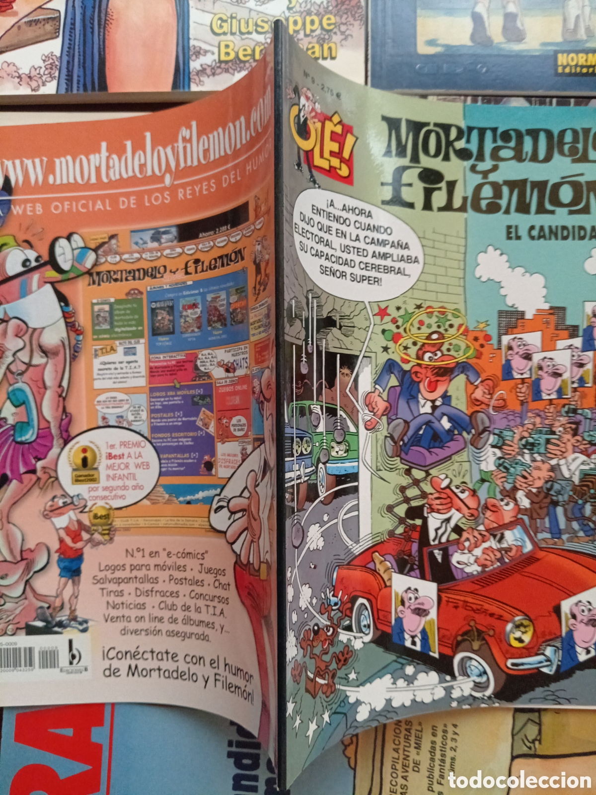 C&oacute;mics: Colecci&oacute;n Ol&eacute; Mortadelo y Filem&oacute;n 9 cj106 - Foto 3