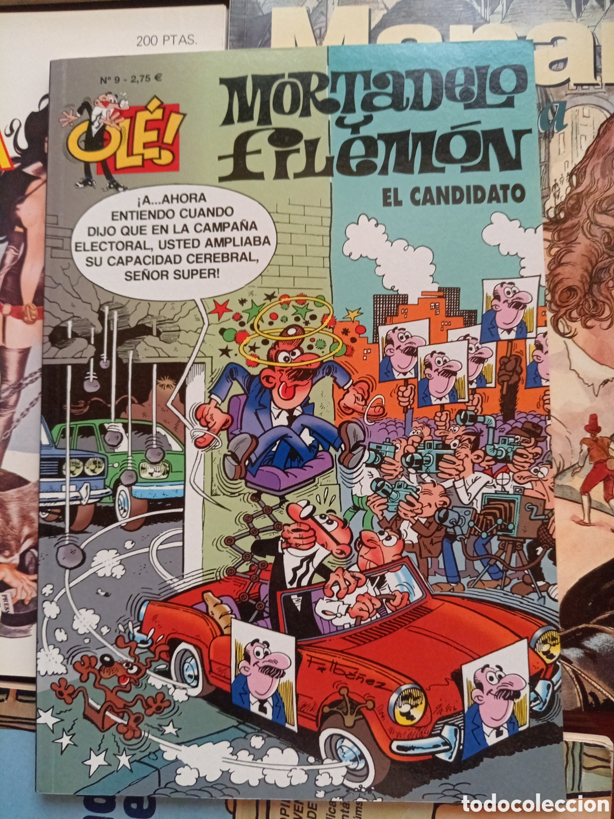 C&oacute;mics: Colecci&oacute;n Ol&eacute; Mortadelo y Filem&oacute;n 9 cj106 - Foto 1