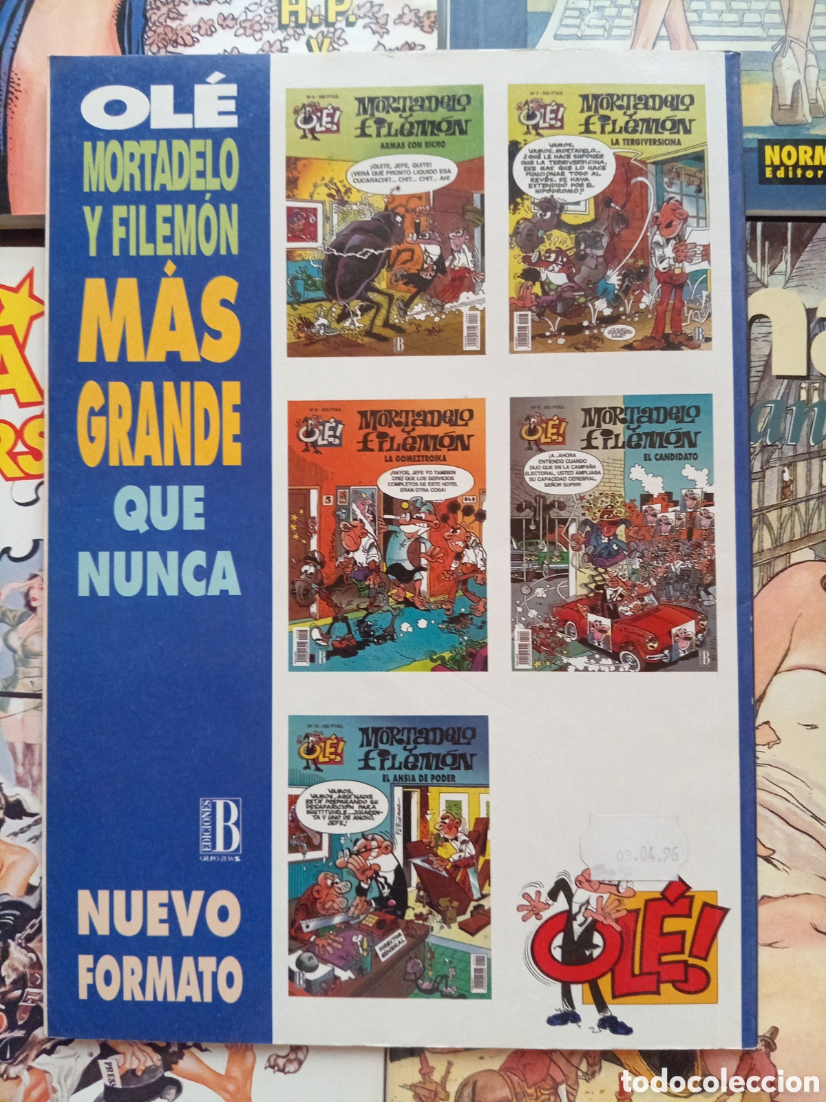 C&oacute;mics: Colecci&oacute;n Ol&eacute; Mortadelo y Filem&oacute;n 7 cj106 - Foto 2