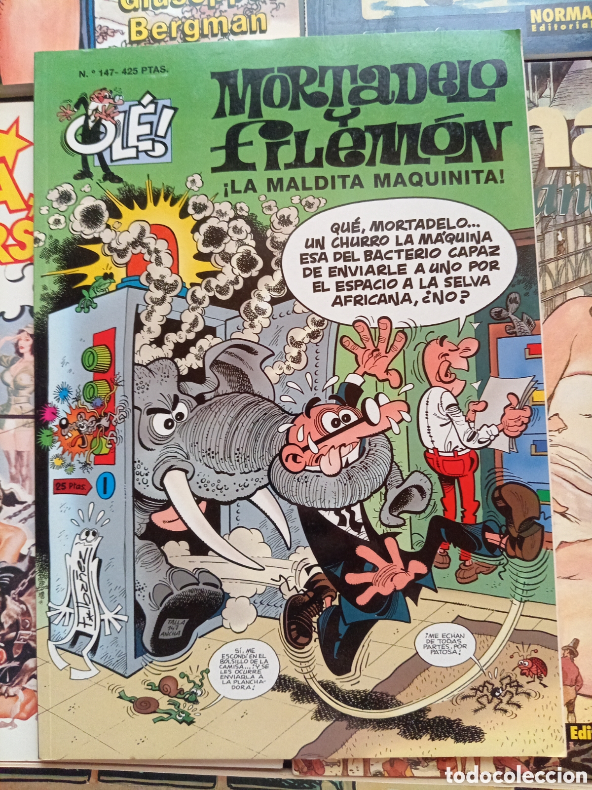 C&oacute;mics: Colecci&oacute;n Ol&eacute; Mortadelo y Filem&oacute;n 147 cj106 - Foto 1
